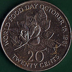 20 Cents 1986 - World Food Day