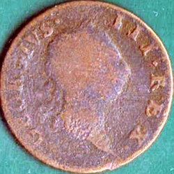 1/2 Penny 1766