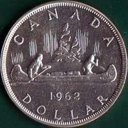 Image #2 of 1 Dollar 1962.