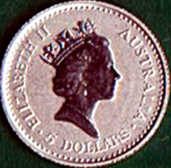 Image #1 of 5 Dollars 1990 - Koala