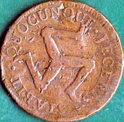 Image #2 of 1 Penny 1758
