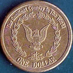 Image #2 of 1 Dollar 1996 - Riviera Principality