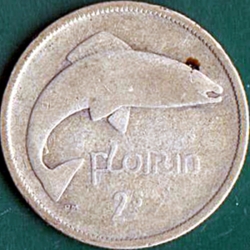 Image #2 of 1 Florin (2 Shillings) 1931