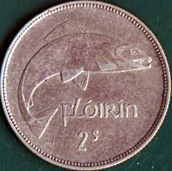 Image #2 of 1 Florin (2 Shillings) 1935