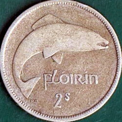 Image #2 of 1 Florin (2 Shillings) 1930.