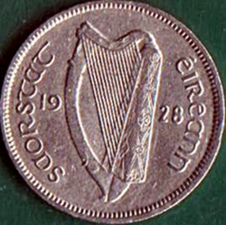 6 Pence 1928
