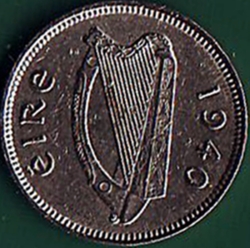 Image #1 of 3 Pence 1940