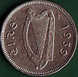 3 Pence 1939