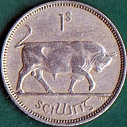 Image #2 of 1 Shilling 1951