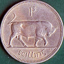 Image #2 of 1 Shilling 1959