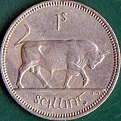 Image #2 of 1 Shilling 1962