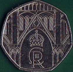 Image #2 of 50 Pence 2023 - Coronation Charles III
