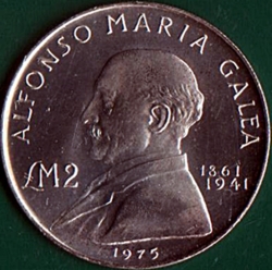 Image #2 of 2 Pounds 1975 - Alfonso Maria Galea.