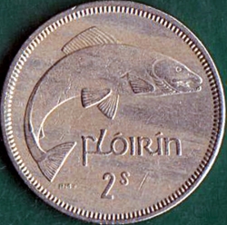Image #2 of 1 Florin (2 Shillings) 1962