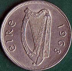 Image #1 of 1 Florin (2 Shillings) 1968.