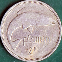 Image #2 of 1 Florin (2 Shillings) 1959.