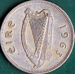 Image #1 of 1 Florin (2 Shillings) 1963.