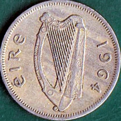 Image #1 of 1 Florin (2 Shillings) 1964.