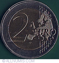 Image #2 of 2 Euro 2015 - 30 Years of the E.U. flag.
