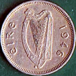 3 Pence 1946