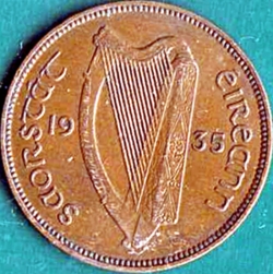 Image #1 of 1/2 Penny 1935.