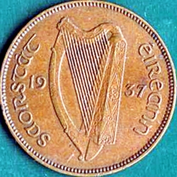 Image #1 of 1/2 Penny 1937.