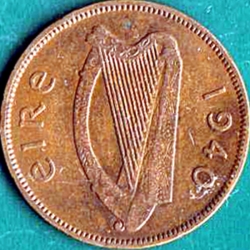 1/2 Penny 1940.