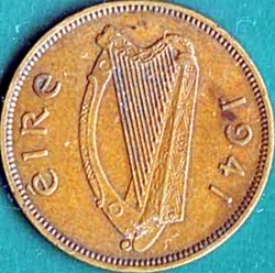 Image #1 of 1/2 Penny 1941.