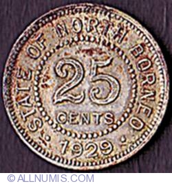 25 Cents 1929 H