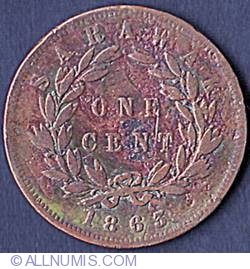 Image #2 of 1 Cent 1863