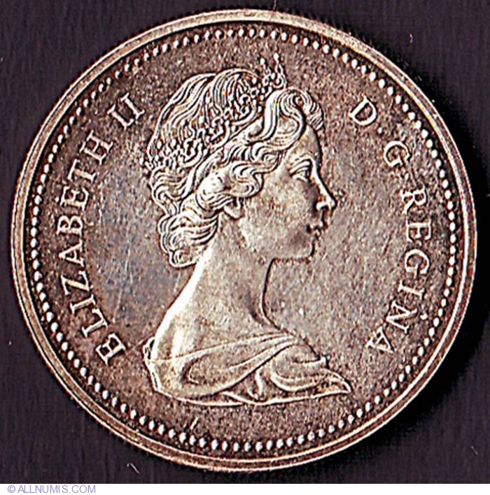 1 Dollar 1972 Elizabeth II 1953 present Canada Coin 10095