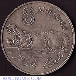 Image #2 of 8 Shillings 1970