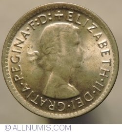 Image #1 of 3 Pence 1962