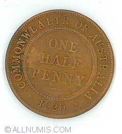 Image #2 of 1/2 Penny 1920