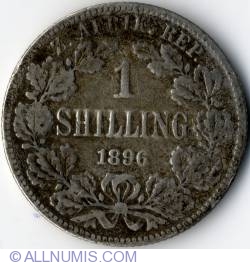 Image #2 of 1 Shilling 1896