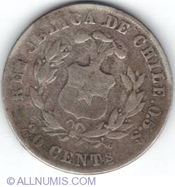 Image #1 of 20 centavos 1893