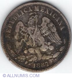 Image #1 of 25 Centavos 1887