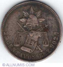 25 Centavos 1887