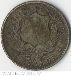 Image #2 of 20 Centavos 1897